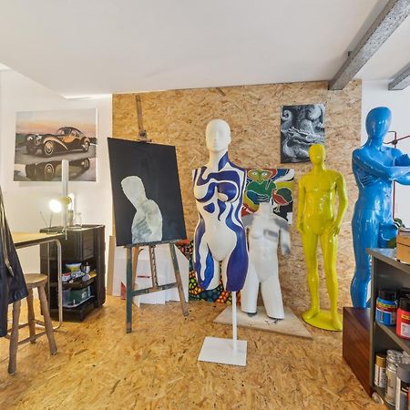 Cosy Art Studio Near Station With Bikes And Garden Gent Buitenkant foto